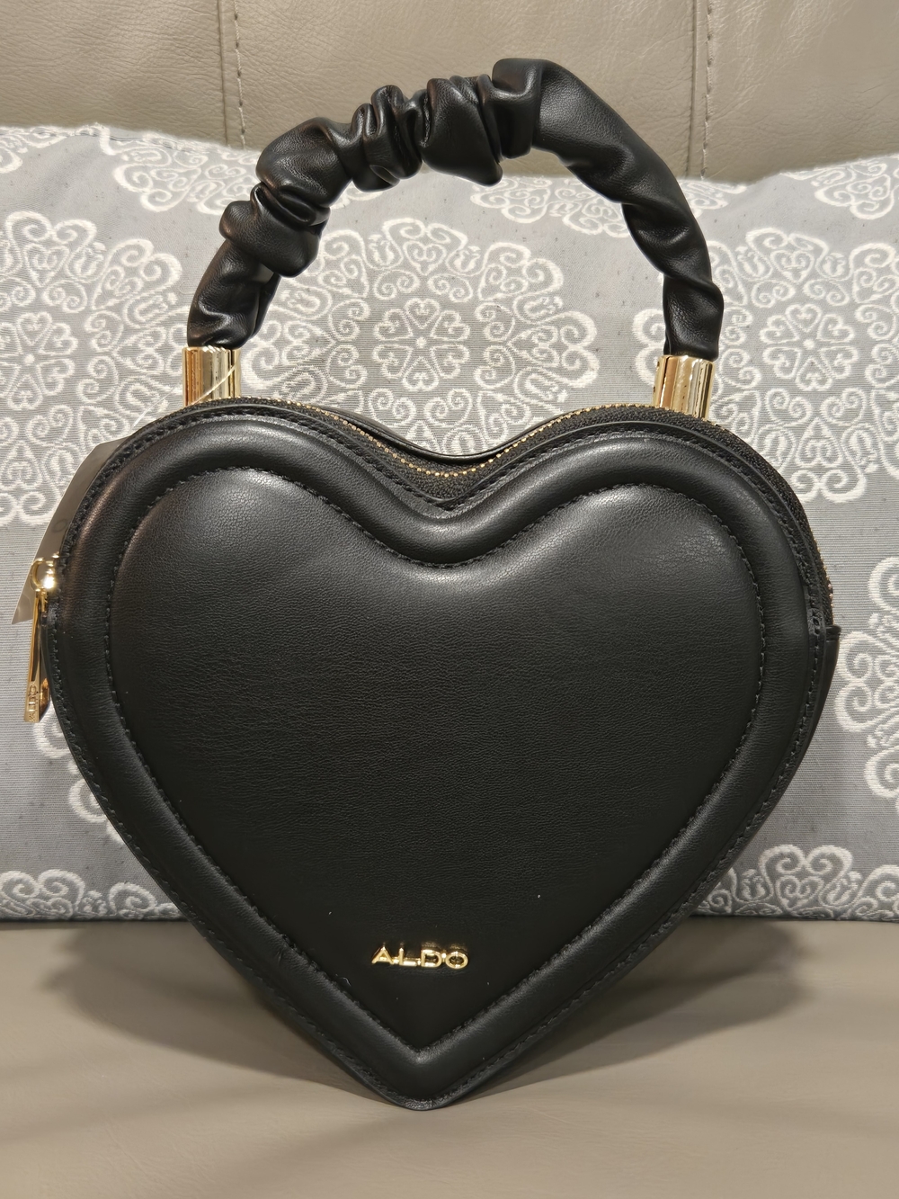 ALDO Javaberel Faux Leather Heart Crossbody Bag